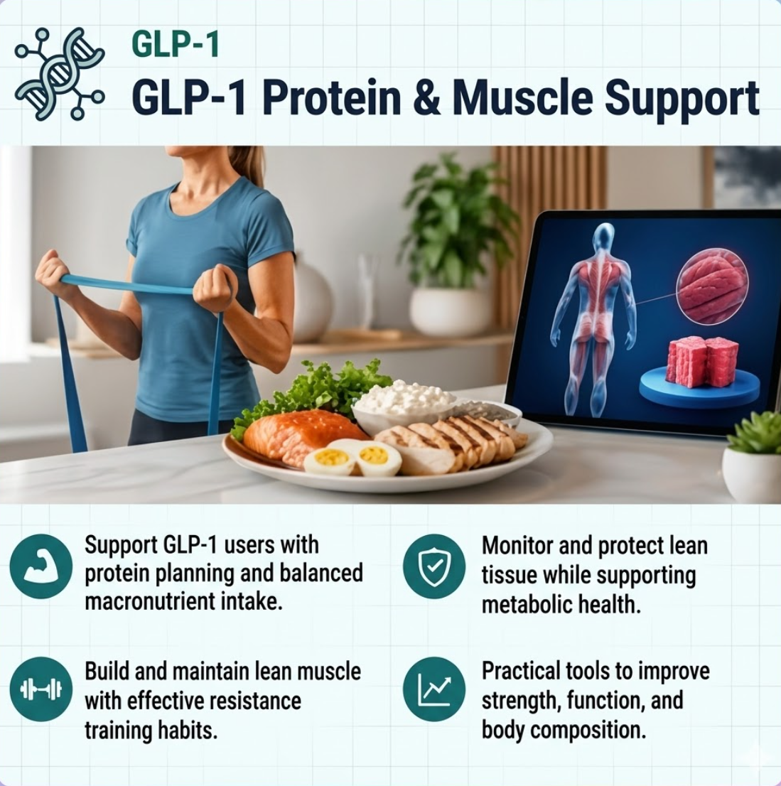 GLP-1: Protein, Muscle and Lean Tissue