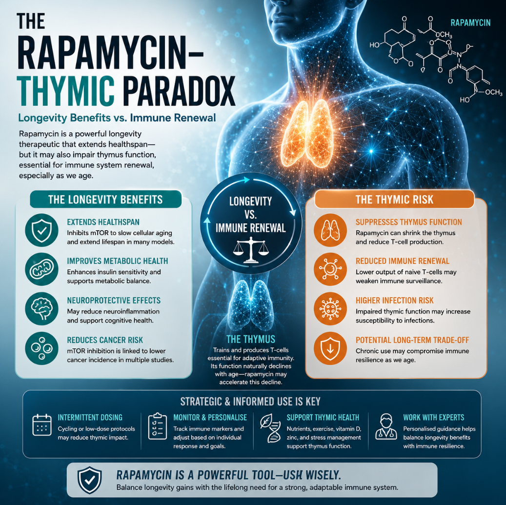 The Rapamycin Thymic Paradox